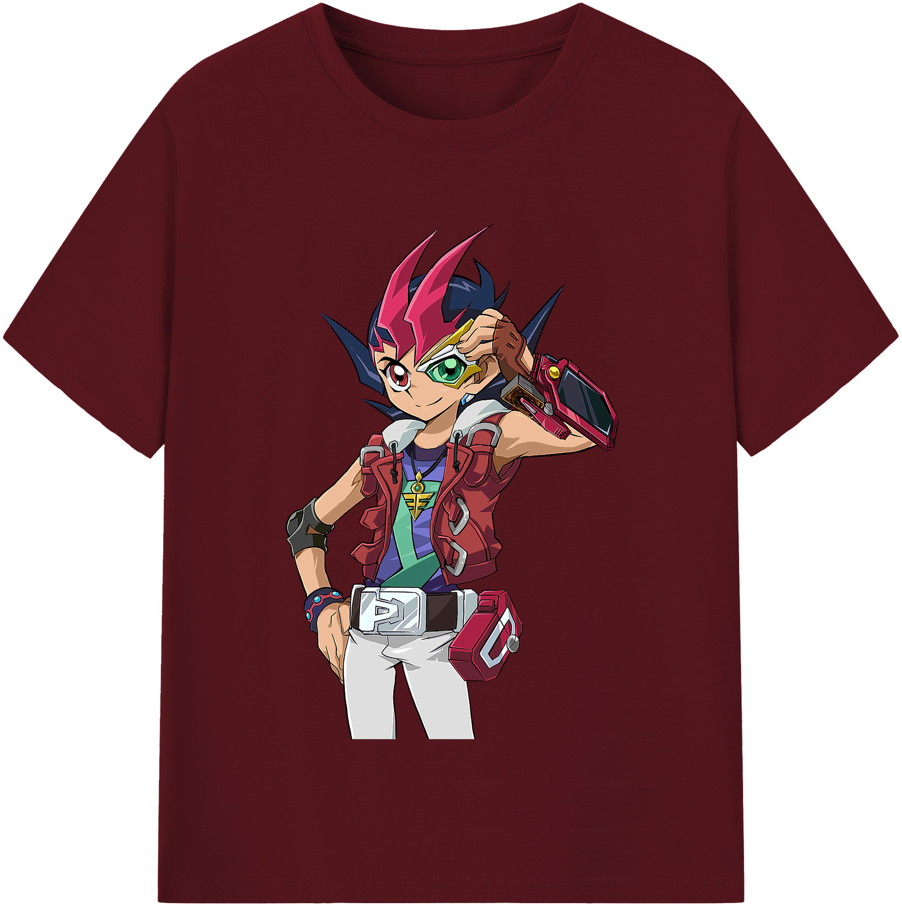 （画像用） 遊☆戯☆王 Yu-Gi-Oh! 綿100％半袖Tシャツ（フロントプリント）